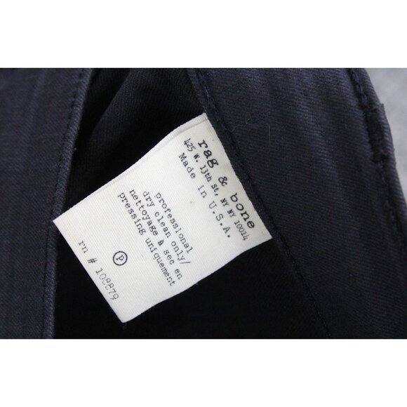 Rag & Bone Jeans Womens Size 27 Black Solid Skinny Intermix Floral Embroidered - Picture 12 of 13